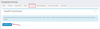 Cara Melihat Kode Epp Domain Niagahoster Niagahoster
