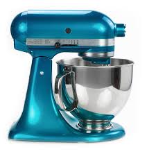 The solid construction and weight dampen. Kitchenaid Refurbished 5 Quart Artisan Tilt Head Stand Mixer Sea Glass Walmart Com Walmart Com