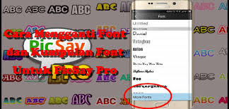 Archive of freely downloadable fonts. Kata Kata Keren Picsay Pro