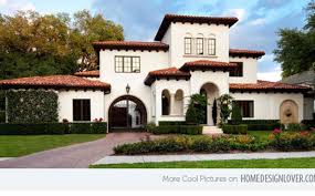 Black And White Spanish Style Home Exterior White Stucco Mediterranean House Designs Mediterranean Homes Exterior Modern Mediterranean Homes