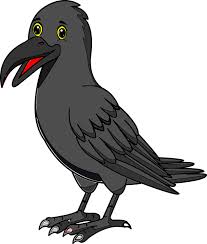 10 gambar hewan kartun hitam putih terlihat keren Gagak Burung Kartun Gambar Vektor Gratis Di Pixabay