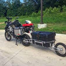 Built To Haul Some Serious Gear Towingtuesday Tow Singlewheel Bmw F800gs F800gsa Motorcycle Trailer Motorcycle Cargo Trailer Adventure Bike Motorcycles