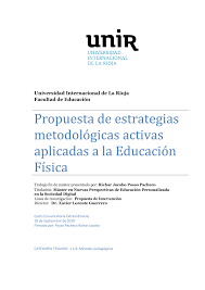 Estos juegos van evolucionando a medida que van creciendo quienes los juegan, teniendo en un principio reglas muy simples, generalmente teniendo que realizarse alguna actividad física (puede ser desde la realización de una carrera hasta una búsqueda de un objeto en particular) requiriendo en. Pdf Propuesta De Estrategias Metodologicas Activas Aplicadas A La Educacion Fisica