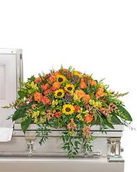 Our own flower warehouse outlet store. Sunset Reflections Casket Spray In Fort Pierce Fl Giordano S Floral Creations