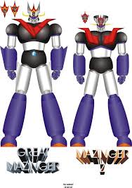 Mazinger Z Great Mazinger By Mazingerzetto On Deviantart Robot Cartoon Mecha Anime Kaiju Design