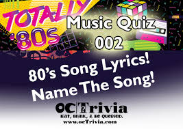 The 1980s saw the chernobyl nuclear leak, the aids crisis, and the fall of the ber. Music Trivia Questions Quiz 002 1980 S Music Lyrics Octrivia Com