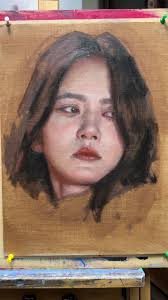 限色调色盘的肖像画技巧