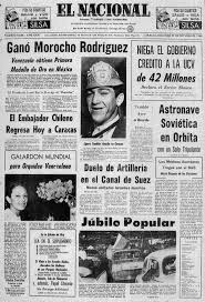 Fue la primera vez que la argentina no obtuvo ninguna medalla de. Portada Del 27 De Octubre De 1968 Primera Medalla De Oro Para Venezuela Por Francisco Morochito Rodriguez En Boxeo En Los History Channel History Venezuela