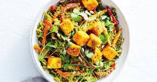 Process Fresh Broccoli For A Fun Twist On The Classic Rice Bowl Easy Dinner Recipes Recipes Healthy Vegetarian Dinner