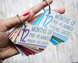 Free Printable Pack 12 Months Of Pre Planned Dates Version 2 0 Guy Friend Gifts Wedding Gifts For Friends Best Friend Gifts