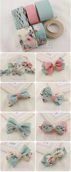 Banddekorationstechniken Banddekorationstechniken Diy Hair Bows Diy Bow Diy Headband
