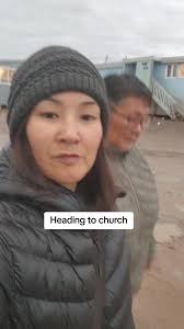 children got baptized at Anglican church Pond Inlet NU. I am a godmother to  my nice
