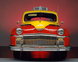 Image result for Taxi Cab Federal Yellow 1956 Fleet