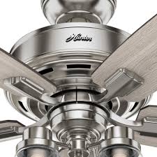 This item is not currently available for immediate purchase, but can be ordered by visiting the selected store. Hunter Bennett 44 Led 3 Light Bennett 44 5 Blade Led Ceiling Fan Nickel Ebay