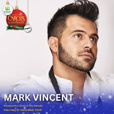 ⭐️The first artist announcement for 2024 ⭐️ We're thrilled to announce  acclaimed tenor Mark Vincent will be gracing the stage at the 2024  Woolworths Carols in the Domain! Mark Vincent will soon