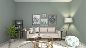 Modern vintage living room | hgtv. Modern Glam Living Room Design By Spacejoy