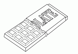 Enjoy this free mother's day coloring page and have fun! Chocolate Coloring Page Coloring Home