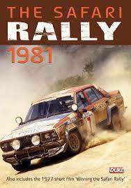 Rallye wales — die wales rallye von großbritannien (offizieller name seit 2003) ist ein. Safari Rally 1981 Dvd Weltmeisterschaft Veranstaltungen Blu Rays Dvds Rallywebshop Rallywebshop Racingwebshop Mcklein Store