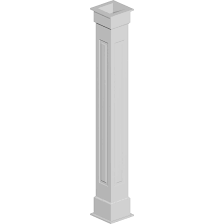 Maybe you would like to learn more about one of these? 8 W X 72 H Pvc Column Wrap Kit Raised Panel Low Maintenance