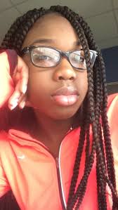 Black And Brown Braids Medium Black And Brown Box Braids Hair Styles Hair Trends Flower Girl Hairstyles