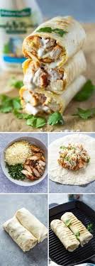 Wrap Poulet Recipes Yummy Food Healthy Recipes