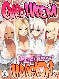 Gyaru Harem Invasion [Uncensored] comic porn | HD Porn Comics