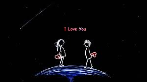 Here you can get the best romantic couple wallpapers for your desktop and mobile devices. Love Cartoon Wallpapers Top Free Love Cartoon Backgrounds Wallpaperaccess