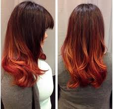 Pin By Elizabeth East On Hair Fire Hair Hair Styles Red Ombre Hair