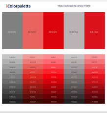 Sign into your account here. 10 Latest Color Schemes With Red And Silver Color Tone Combinations 2021 Icolorpalette
