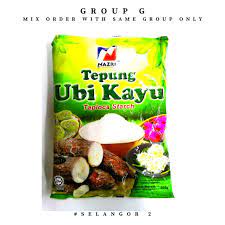 Tepung terigu adalah tepung yang berasal dari biji gandum murni. Tepung Ubi Kayu Tapioca Starch By Nazri 300g Shopee Malaysia