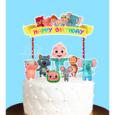 You can even personalise your own cake by adding your own photo with your own message and we'll deliver it to your doorstep right in time for the special occasion. Coco Melon Birthday Cake Topper Shopee Singapore