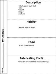 Simple Animal Research Paper Template By Norma Saenz Tpt Research Paper Paper Template Paper Writer