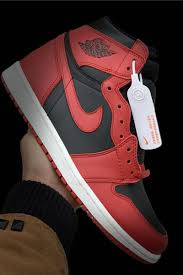 Og Batch Jordan 1 Retro High White Black Red 