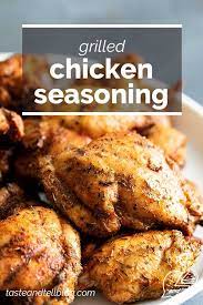Grilled Chicken Seasoning From Spices At Home Taste And Tell Recipe Pork And Beef Recipe Grilled Chicken Seasoning Chicken Seasoning