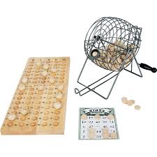 Luxe Bingo Spel Metaal Hout Complete Set Nummers 1 75 Met Molen En Bingokaarten Bestellen Lagerstyle Nl 20