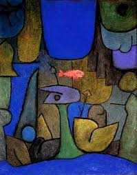 Paul Klee Unterwasser Garten 1939 Sanatcilar Tablolar Suluboya