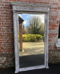 The facet cut gives this beautiful mirror the mirror is both practical and stylish and would look great featured in any dressing room or bedroom. Add A Full Length Wall Mirror To Your Home Cleall Antiques West Sussex Uk