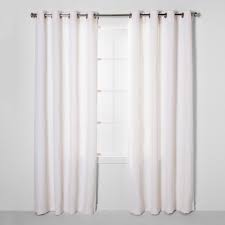 108 X50 Luster Basket Light Filtering Weave Curtain Panels Cream Project 62 In 2021 Panel Curtains Basket Lighting Curtains