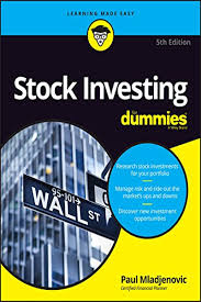 Stock Investing For Dummies 5th Edition For Dummies Business Personal Finance By Paul Mladjenovic For Dummies Stock Investing For Dummies Investing In Stocks Investing