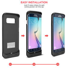 Samsung Galaxy S6 Edge Vs Galaxy S6 Edge Plus Powerbear Samsung Galaxy S6 Edge Plus Battery Case 4000 Mah External Battery Charger For The Galaxy S6 E Valentine Gifts Battery Cases Samsung Galaxy S6 Edge