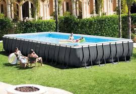 Ist ihnen der see zu weit entfernt? Intex Ultra Xtr Frame Pool 975 X 488 Cm Top Poolstore Swimming Pool Pool Gartenbau Schwimmbad Bauen
