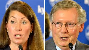 Democrats go all in for McConnell challenger