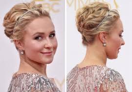 Hochsteckfrisur Duennes Haarreif Glitzersteine Haarband Frisur Frisuren Mit Haarband Kurze Haare Kurze Haare Haarband