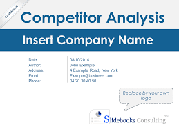 Example Of Competitor Analysis Business Plan Template Simple Business Plan Template Business Planning
