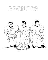 Denver broncos printable coloring pages are a fun way for kids of all ages to develop creativity, focus, motor skills and color recognition. Denver Broncos Coloring Pages Printable Coloring Home