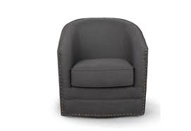 Great comfortable seat chair for your lounge, a 360° swivel to make conversations, and movie viewing a breeze that melts your stress away. Baxton Studio Porter Modern And Contemporary Classic Retro Gray Fabric Upholstered Swivel Tub Chair 119 6665 Gdk Goedekers Com Tub Chair Contemporary Classic Comfy Reading Chair