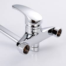 Sink faucets sink drains & parts. Wall Mounted Kitchen Tap Brass Kitchen Sink Faucet Chrome Swivel Wall Mount Kitchen Faucet
