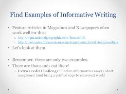 Facebook is showing information to help you better understand the purpose of a page. Introducing Essay 2 And Informative Writing Ppt Video Online Download
