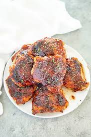 If you want to change up your weeknight supper routine from boneless chicken, give these easy chicken drumstick recipes a try. Bbq Baked Chicken Thighs The Salty Marshmallow