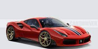 The red car appears to have its engine covered and has a deeper noise (imo). The 2018 Ferrari 488 Special Edition Is A Car Worth Waiting For Feature Car And Driver